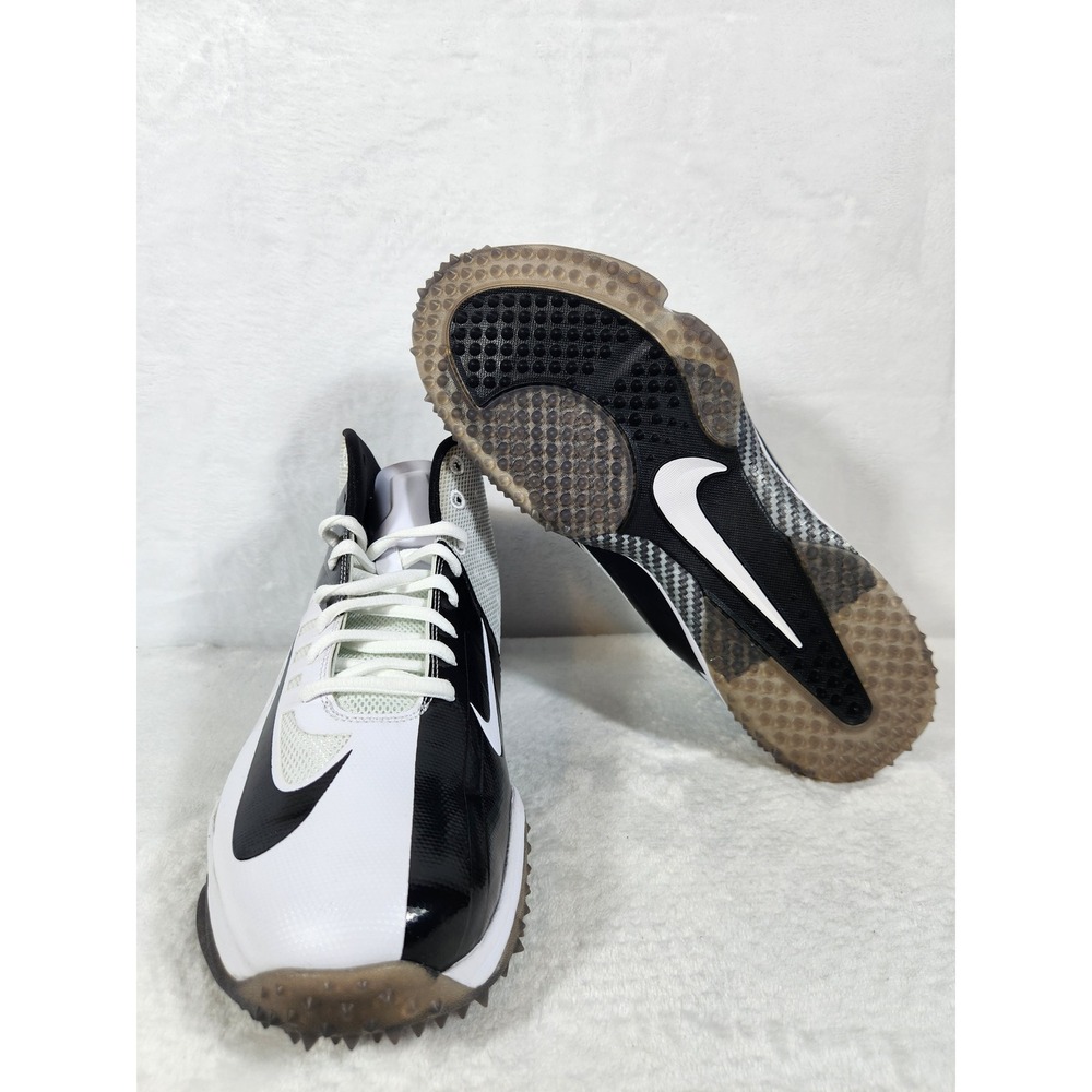 Nike Vapor Pro Men's 3/4 Destroyer Mid Turf Football/ Lacrosse Cleats 527879-100 - Picture 5 of 12